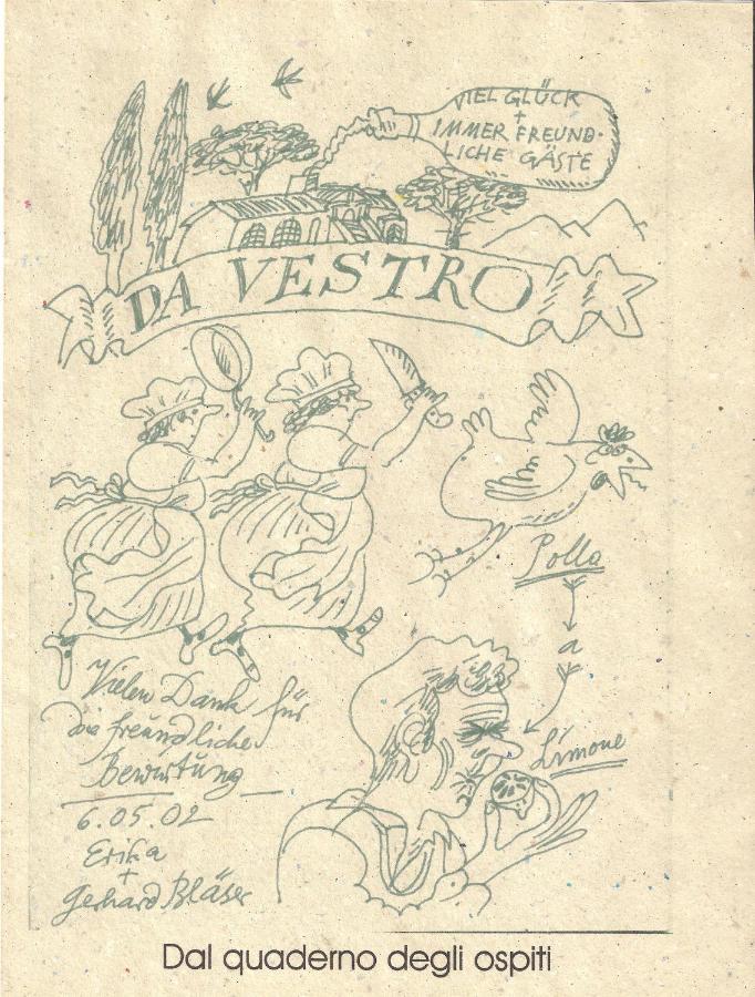 מונטיצ'יאנו Albergo Ristorante Da Vestro מראה חיצוני תמונה